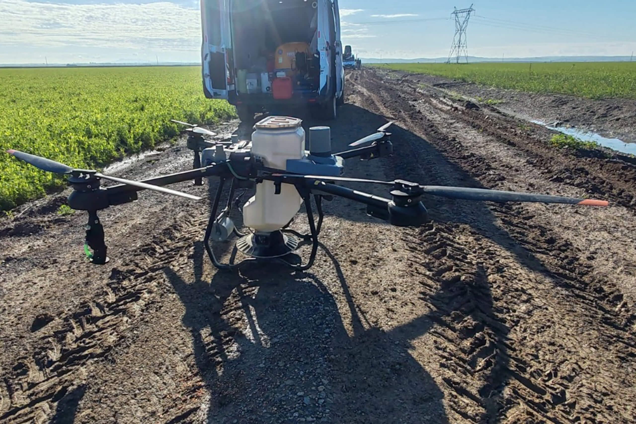 Patricia Iniesta Rey. Agricultura de precision con drones